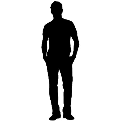 Rider silhouette