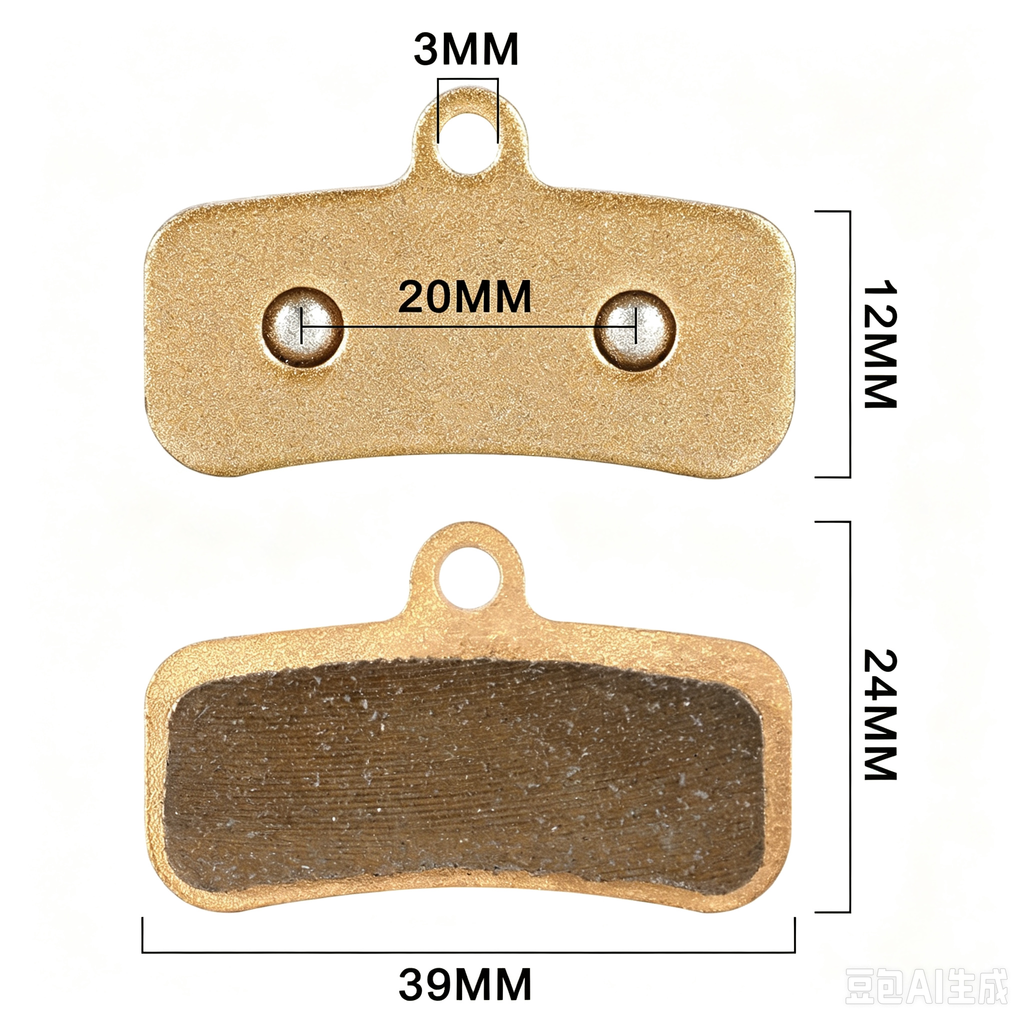 2 Pairs of Brake Pads for Surron Light Bee X S / EM72